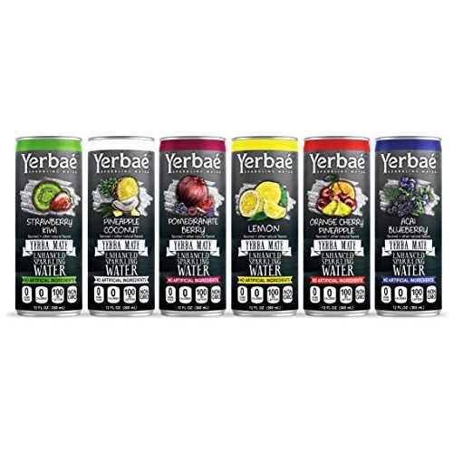 Yerbae Sparkling Water – Pineapple Coconut Fruit Flavored Seltze