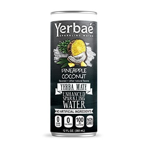 Yerbae Sparkling Water – Pineapple Coconut Fruit Flavored Seltze