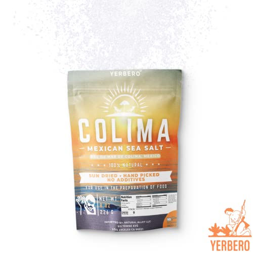 Yerbero - Premium Colima Sea Salt Unrefined 8 Oz 223 G | 100%