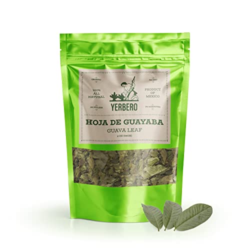 Yerbero - Whole Guava Leaf 2oz 56gr Herbal Tea Te Hojas De Gu...