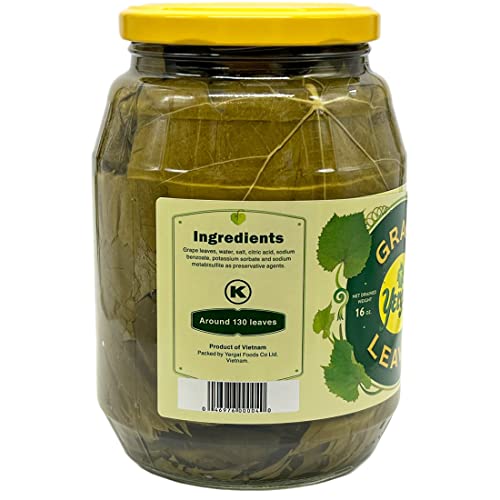Yergat - Grape Leaves, 16 Ounce