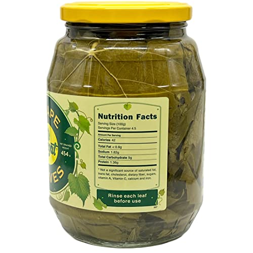 Yergat - Grape Leaves, 16 Ounce