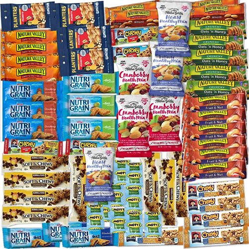 Healthy Snacks, Care Package 67 Count Premium Healthy Mixed Snac...