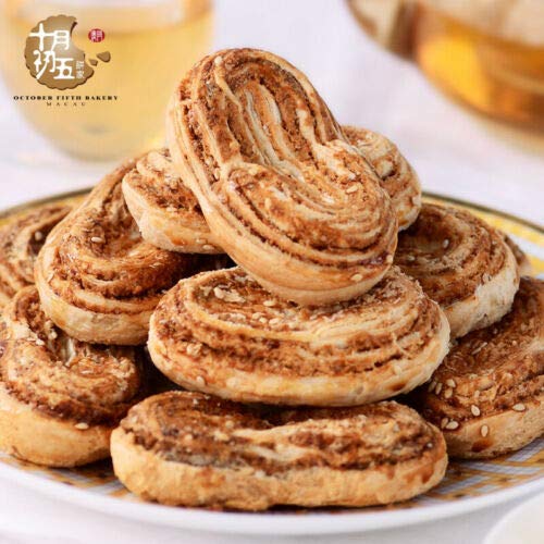 Asian Teacake Abalone Crisp 十月初五鲍鱼酥 澳门特产糕点 Crispy S