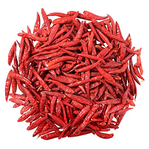 Yimi Premium Whole Dried Chilies, Chinese Dry Red Chili Peppers,