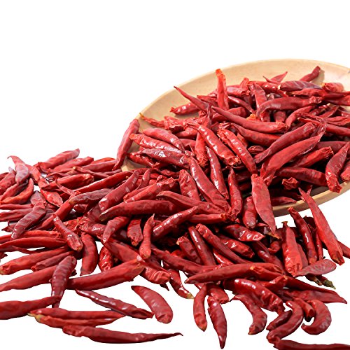 Yimi Premium Whole Dried Chilies, Chinese Dry Red Chili Peppers,