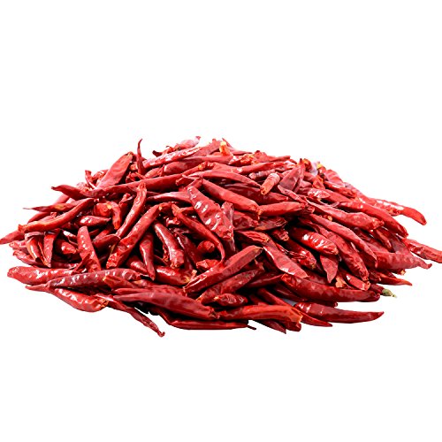 Yimi Premium Whole Dried Chilies, Chinese Dry Red Chili Peppers,