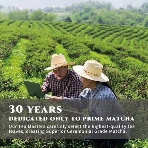 YMORD Matcha 30g - Organic Culinary Grade Green Tea Powder - USD...