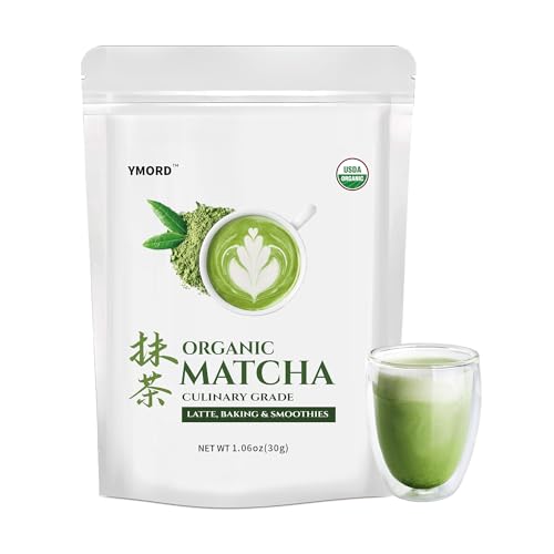 YMORD Matcha 30g - Organic Culinary Grade Green Tea Powder - USD...