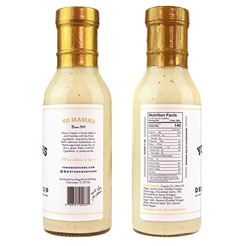 Gourmet Keto Dressing And Dip Oil Combo Pack Ranch-Caesar Combo