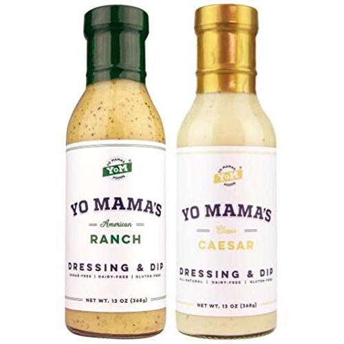 Gourmet Keto Dressing And Dip Oil Combo Pack Ranch-Caesar Combo