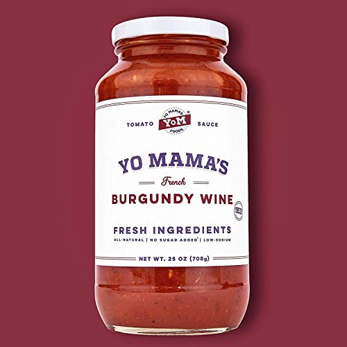 Keto Burgundy Wine Pasta Sauce By Yo Mamas Foods - Pack Of 2