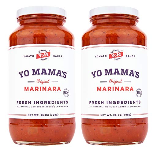 Keto Marinara Pasta Sauce By Yo Mamas Foods - 2-Pack - No Sugar