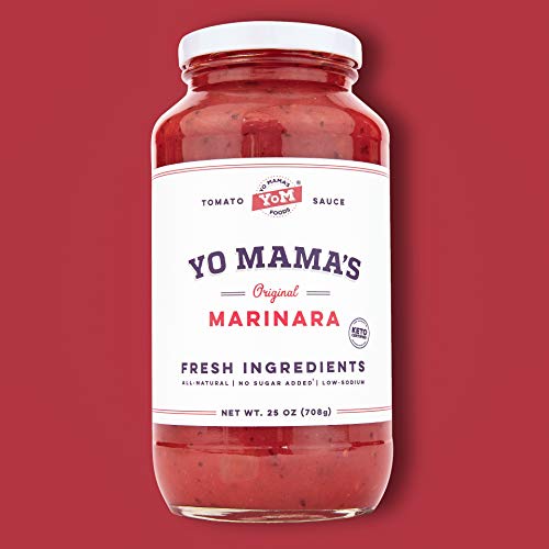 Keto Marinara Pasta Sauce By Yo Mamas Foods - 4-Pack - No Sugar