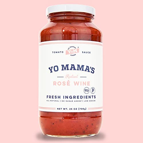 Keto Rosé Wine Pasta Sauce By Yo Mamas Foods- Pack Of 2 - No