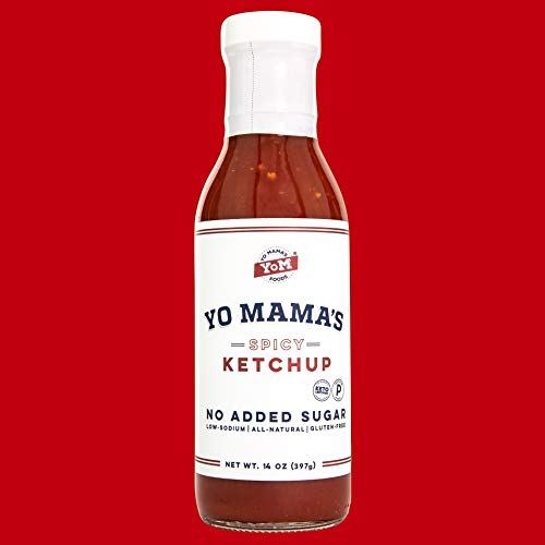 Keto Spicy Ketchup By Yo Mamas Foods – Pack Of 2 - No Sugar A