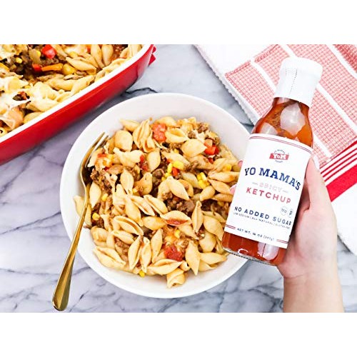 Keto Spicy Ketchup By Yo Mamas Foods – Pack Of 2 - No Sugar A