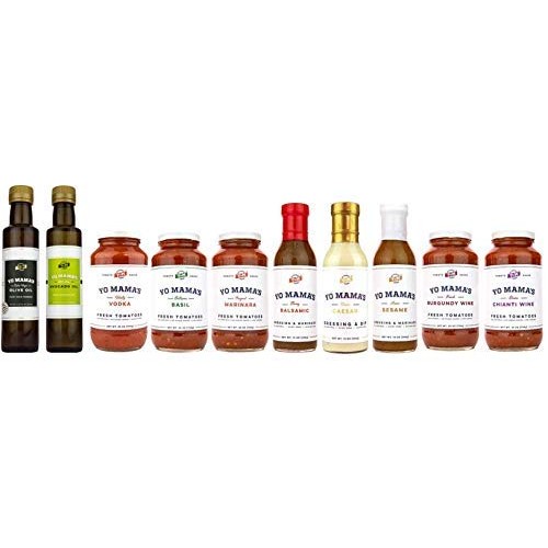 Keto Tomato Basil Pasta Sauce By Yo Mamas Foods - Pack Of 2 -