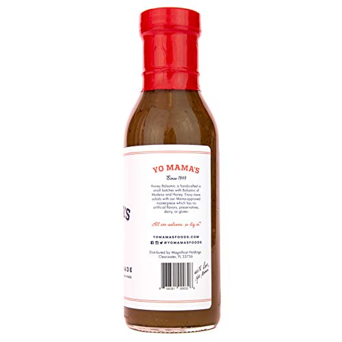 Yo Mamas Foods Gourmet And All-Natural Honey Balsamic Vinaigret