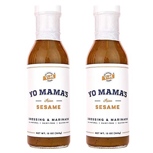 Gourmet Natural Asian Sesame Dressing And Marinade By Yo Mamas
