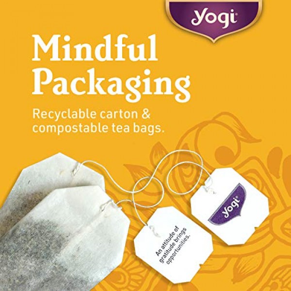 Yogi Tea - Honey Chai Turmeric Vitality 6 Pack - Sweet And Spi