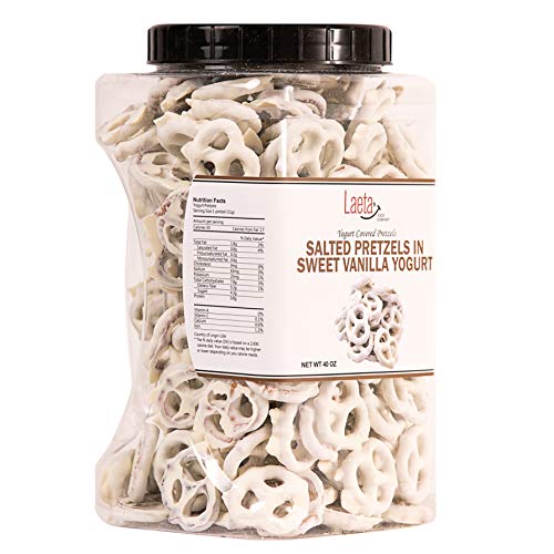 Yogurt Covered Pretzels, Salted Pretzels In Sweet Vanilla Yogurt