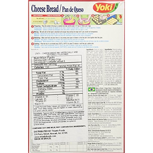 Cheese Bread Mix - Mistura Para Pão De Queijo - Yoki - 8.80 Oz