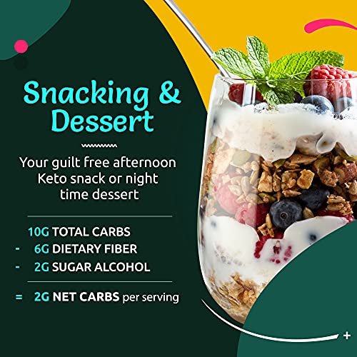 Granola Bakery Keto Granola | Low Carb Keto Cereal | 1G Net Carb