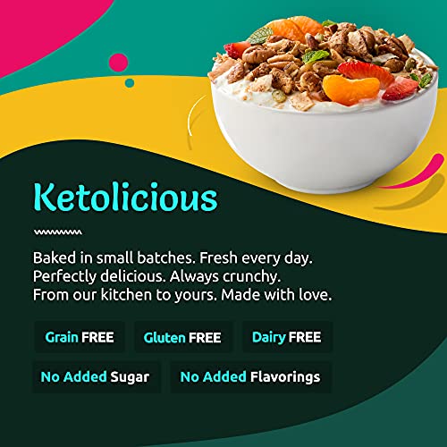 Granola Bakery Keto Granola | Low Carb Keto Cereal | 1G Net Carb