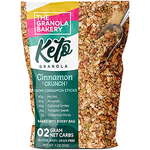 Granola Bakery Keto Granola | Low Carb Keto Cereal | 1G Net Carb