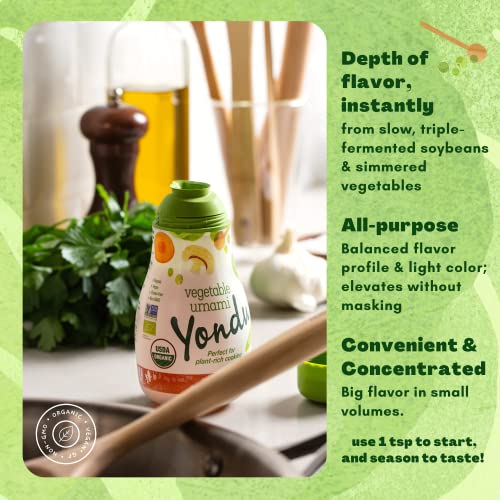 Yondu Vegetable Umami – Premium Plant-based Seasoning Sauce – Al...
