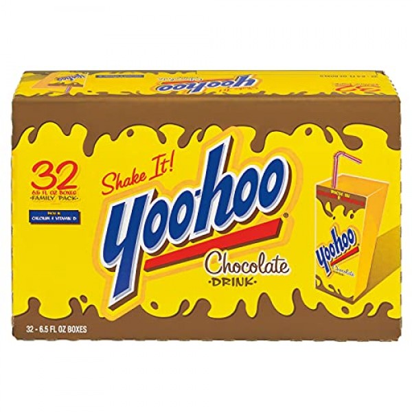 Motts Yoo Hoo Drink Box, 6.5-Ounce Boxes Pack of 32
