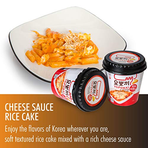 Cheese Tteokbokki Korean Rice Cake Instant Pack Of 2, Cheese Sa