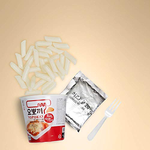 Cheese Tteokbokki Korean Rice Cake Instant Pack Of 2, Cheese Sa