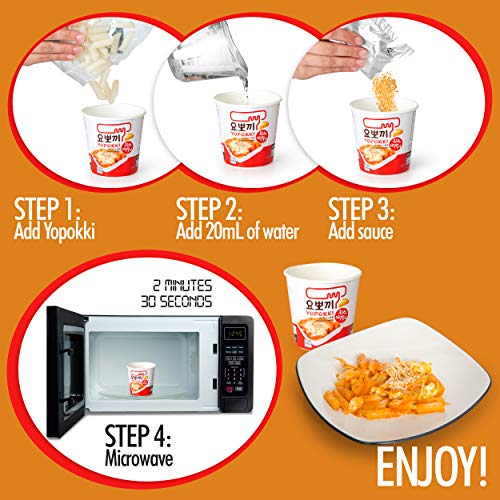 Cheese Tteokbokki Korean Rice Cake Instant Pack Of 2, Cheese Sa