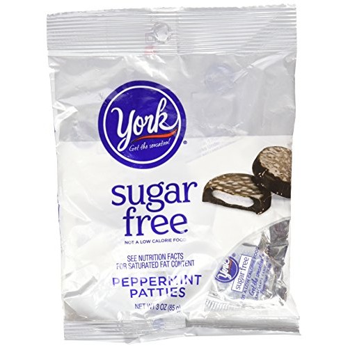 York Sugar Free Peppermint Patties, 3 Ounce