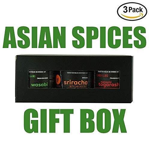 Yoshi Asian Spices Value Gift Box, 3 Pack - Nanami Togarashi, Sr