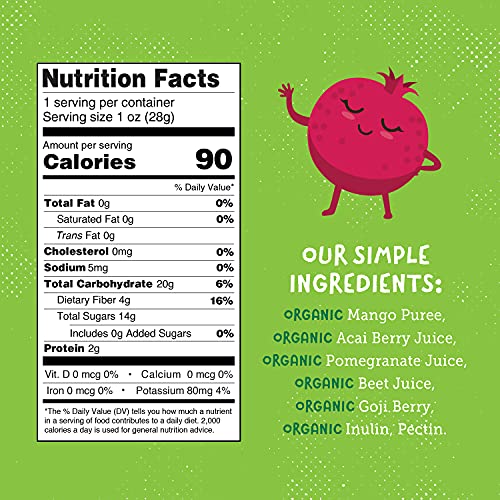 YOU LOVE FRUIT – SUPERBERRY All Natural Fruit Snacks, Healthy Sn...