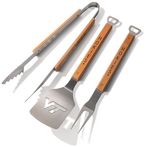 Ncaa Virginia Tech Hokies Classic Series 3-Piece Bbq Set
