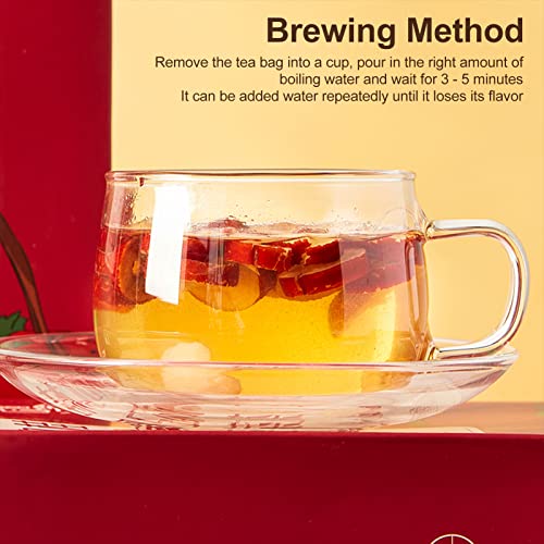 Eight Treasures Tea, 180g 12gx15 Bags Herbal Tea Longan Red Date...