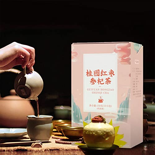 Eight Treasures Tea, 180g 12gx15 Bags Herbal Tea Longan Red Date...