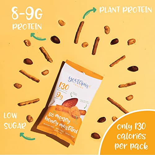 Youtopia Snacks Delicious 130-Calorie Snack Packs, High-Protein