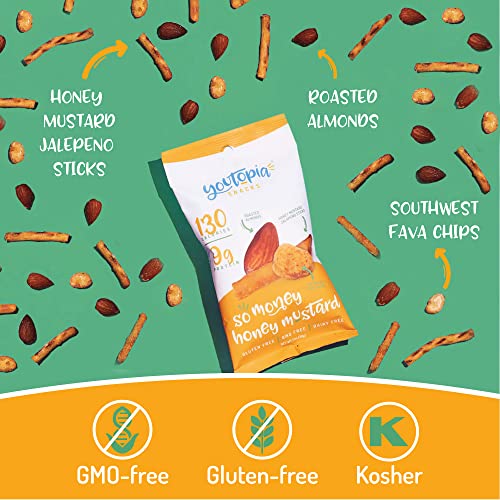 Youtopia Snacks Delicious 130-Calorie Snack Packs, High-Protein