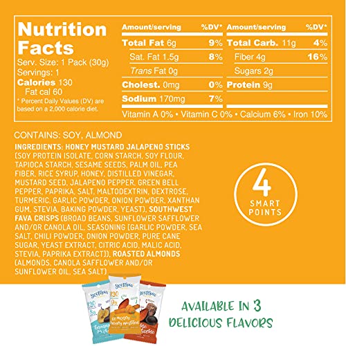 Youtopia Snacks Delicious 130-Calorie Snack Packs, High-Protein
