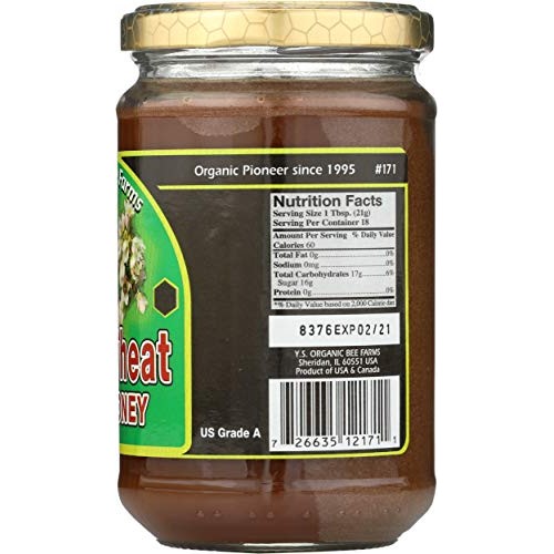 Ys Bee Farms, Honey Buckwheat, 13.5 Ounce