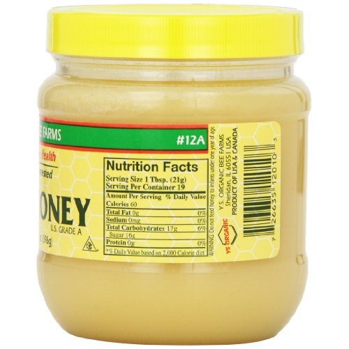 Ys Organic Bee Farms - Healthy Honey Raw, 14 Oz