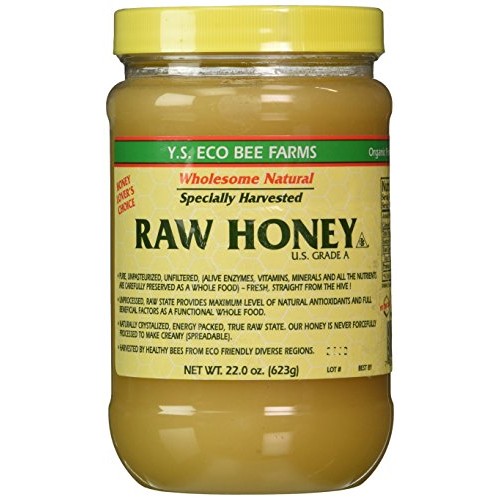 Y.S. Eco Bee Farms Raw Honey - 22 Oz Pack Of 3