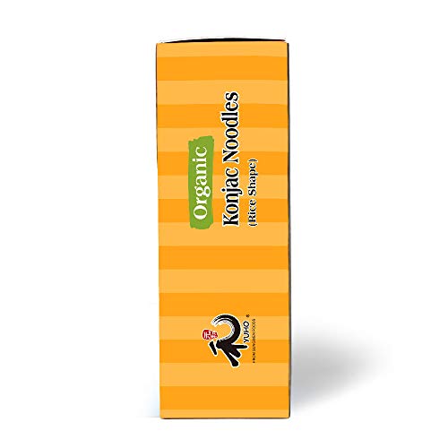 Yuho Organic Shirataki Konjac Pasta 8 Pack Inside, Vegan, Low Ca