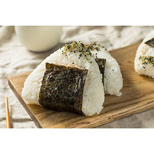 Yuho Roasted Seaweed Gold Grade Sushi Nori Seaweed Sheets, 50 Fu