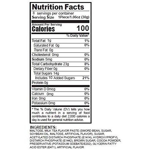 Yuki Love Boba Milk Tea Mochi Bag